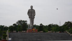 Ho Chi Minh Statue in Vinh, Vietnam