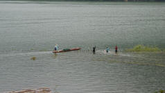 Locals Fishing on Ba Be Lake